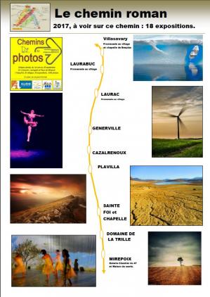 Image affiche chemin roman