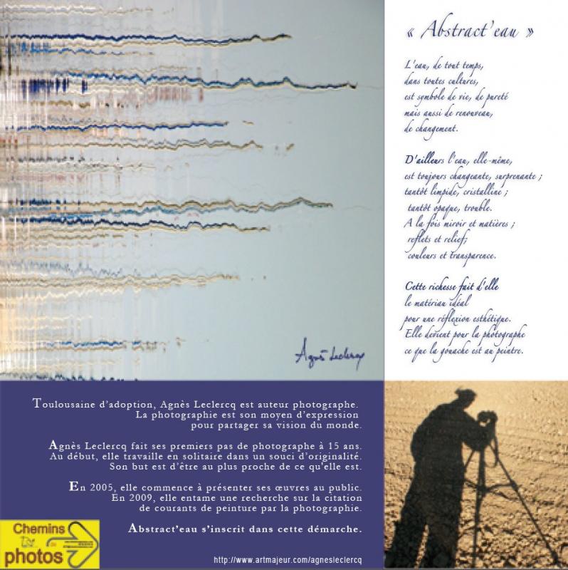 Leclercq abstract eau
