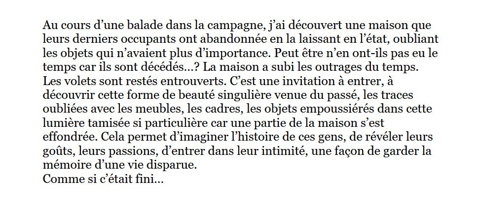 Comme si c etait fini 00