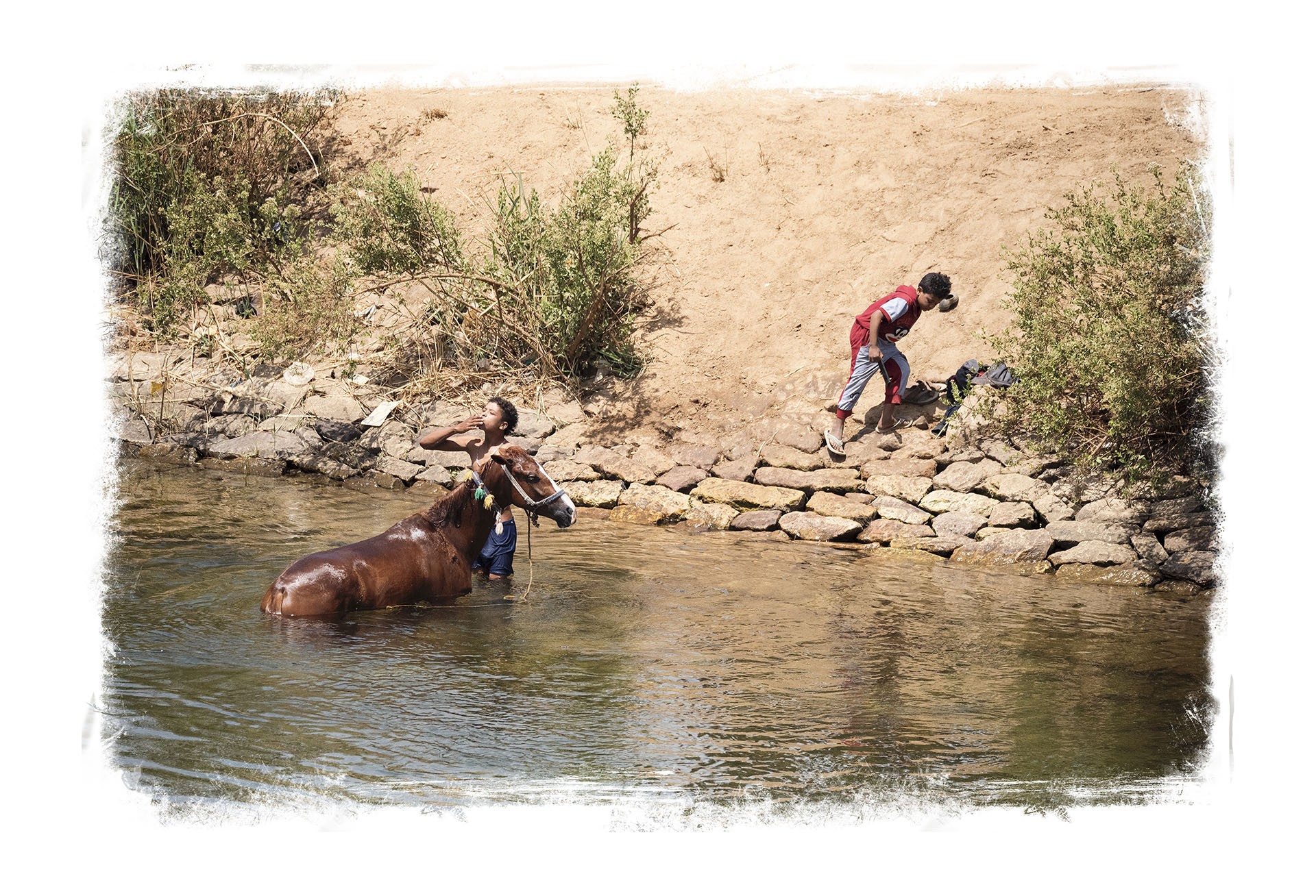 Lambrun Gérard - Scénes de vie sur le Nil