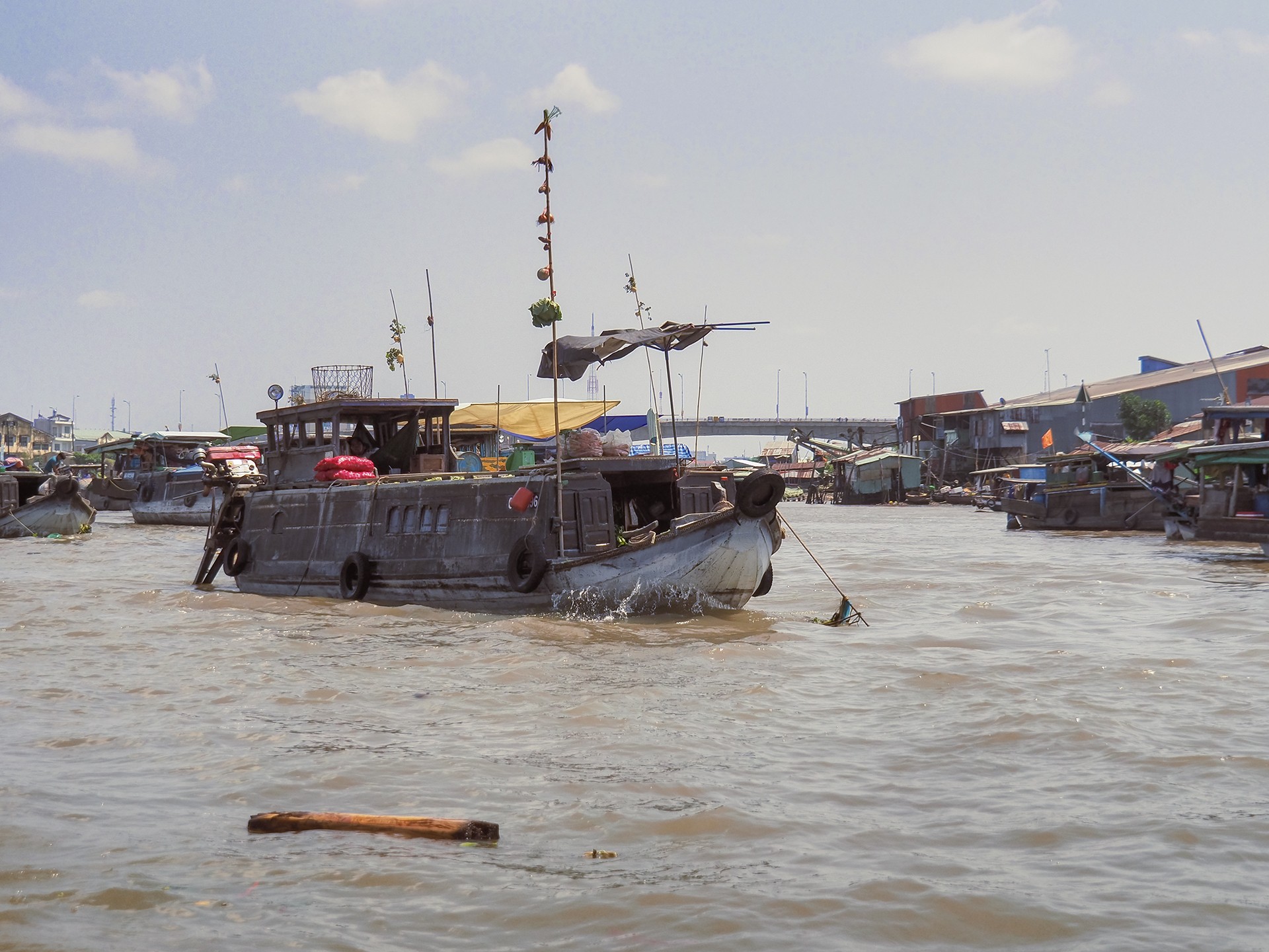 Les marchés flottants du mekong 1 