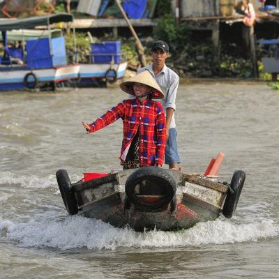 Les marchés flottants du mekong 10 
