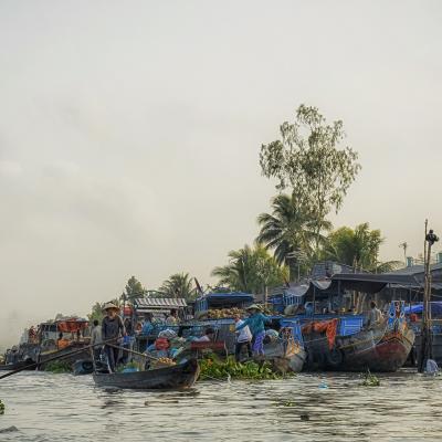 Les marchés flottants du mekong 13 