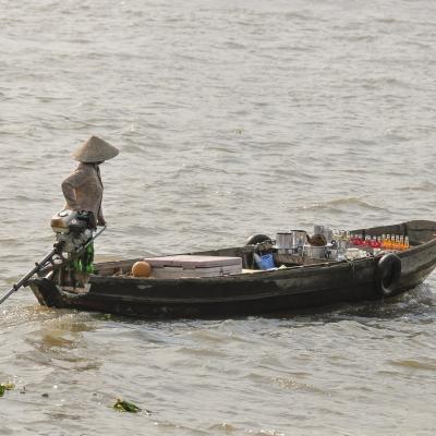 Les marchés flottants du mekong 3 