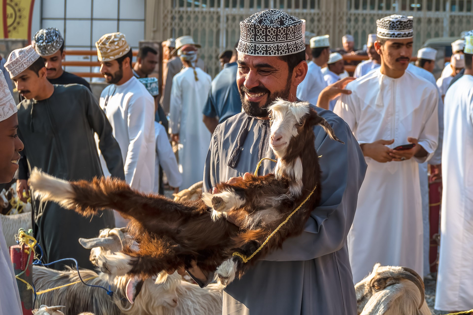Marche aux chevres de nizwa 4 