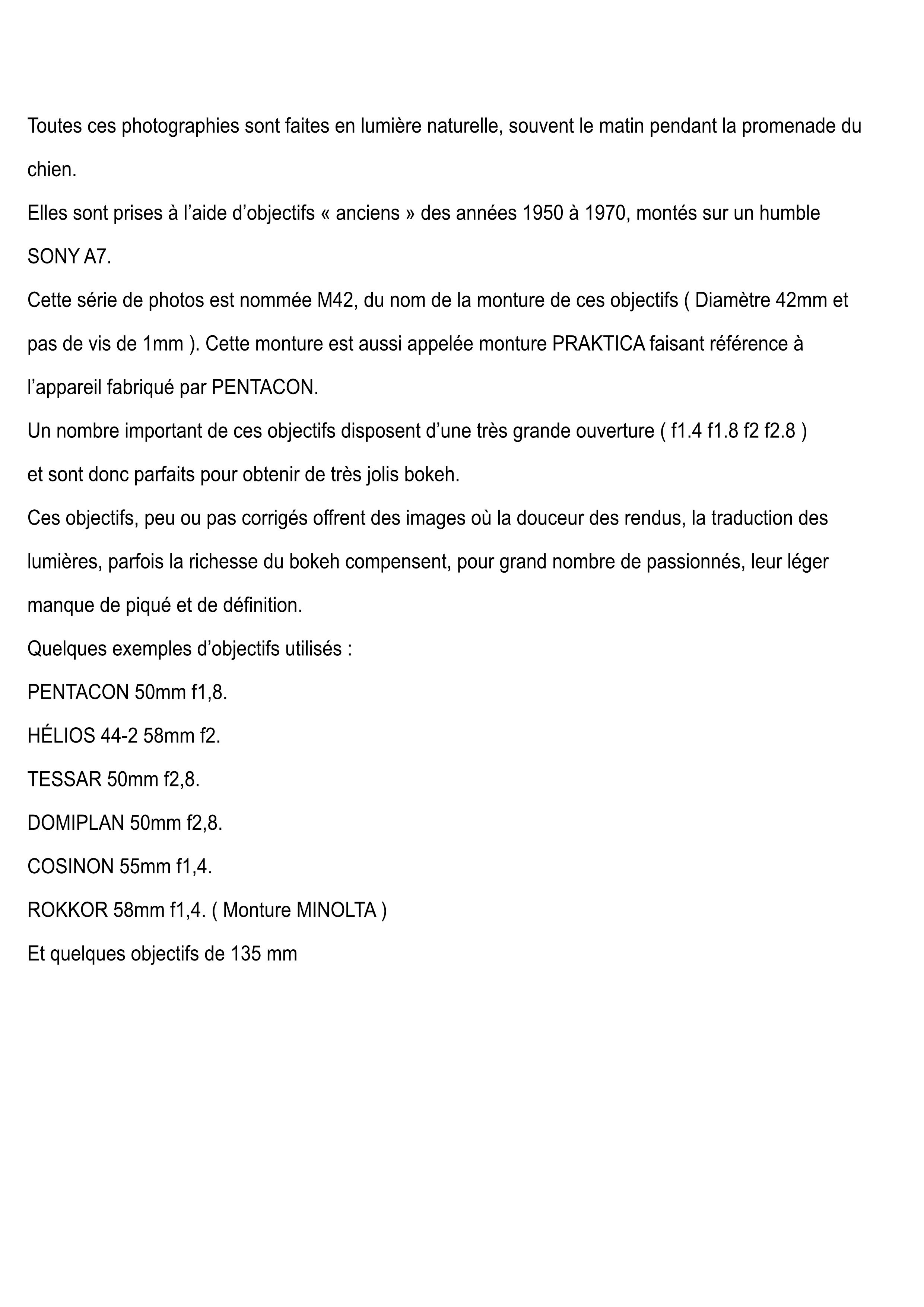 Presentation de l exposition m42 