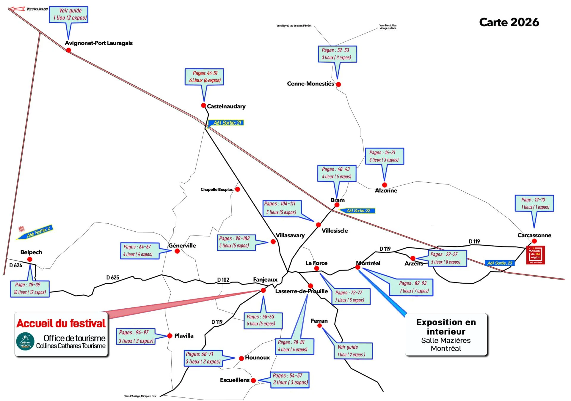 New carte 2026 site