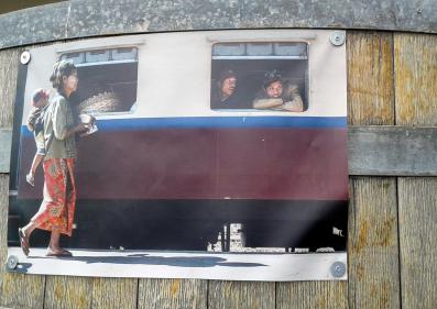 Train en birmanie